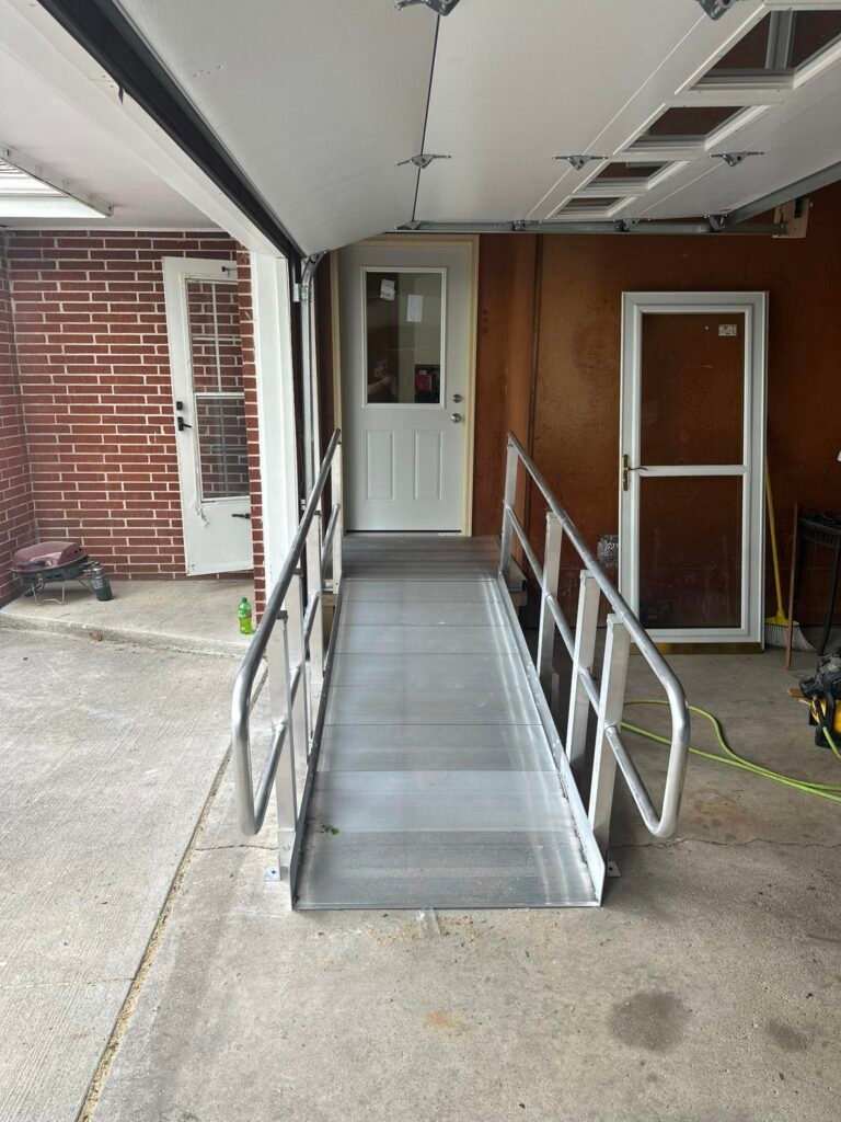 accessibility ramp installation